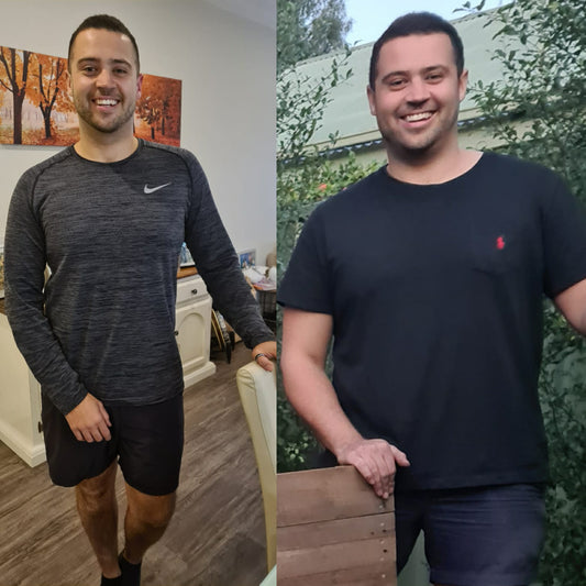 13.6kgs lighter and never felt better!