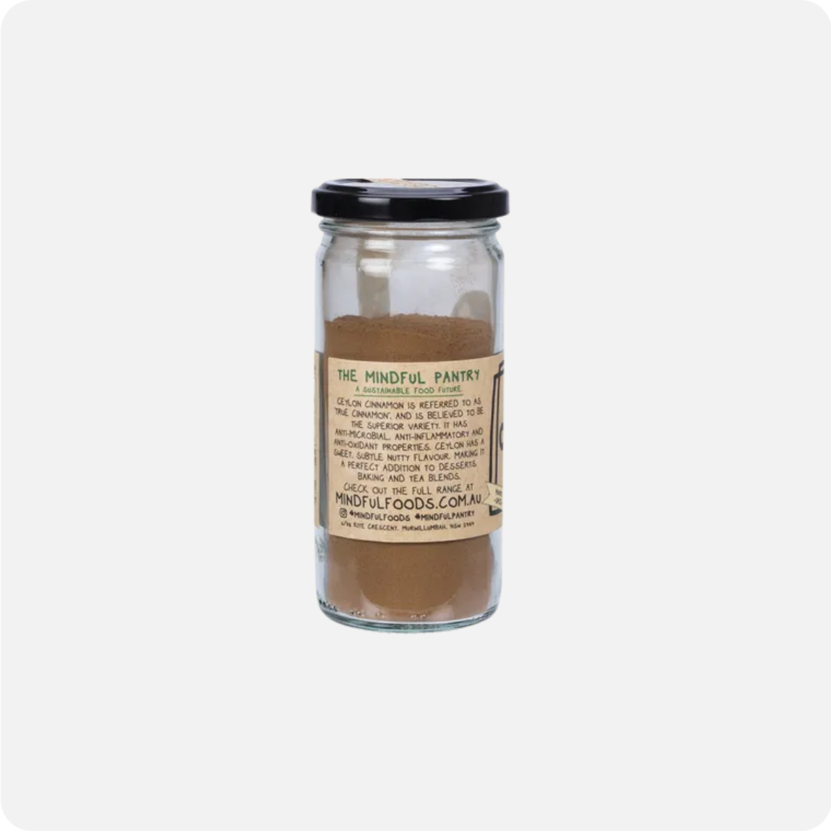Mindful Foods Cinnamon Organic 120g