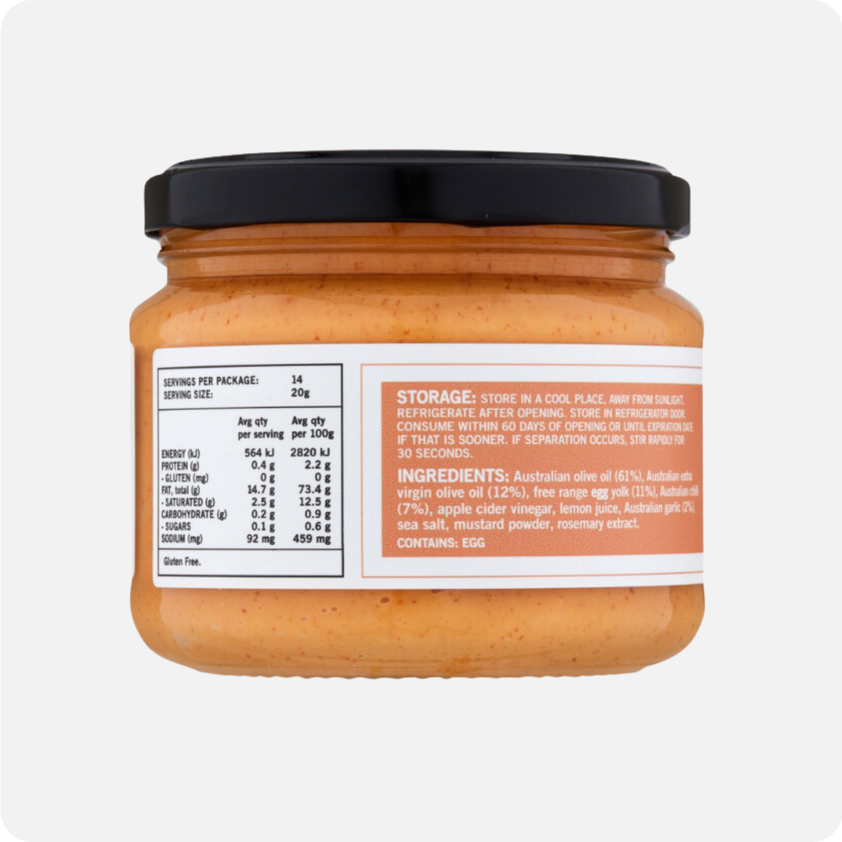 Good Fat Chilli Mayonnaise
