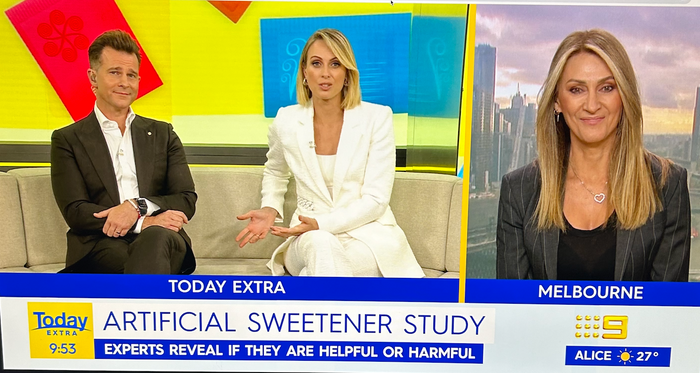Today Show Extra Artificial Sweeteners