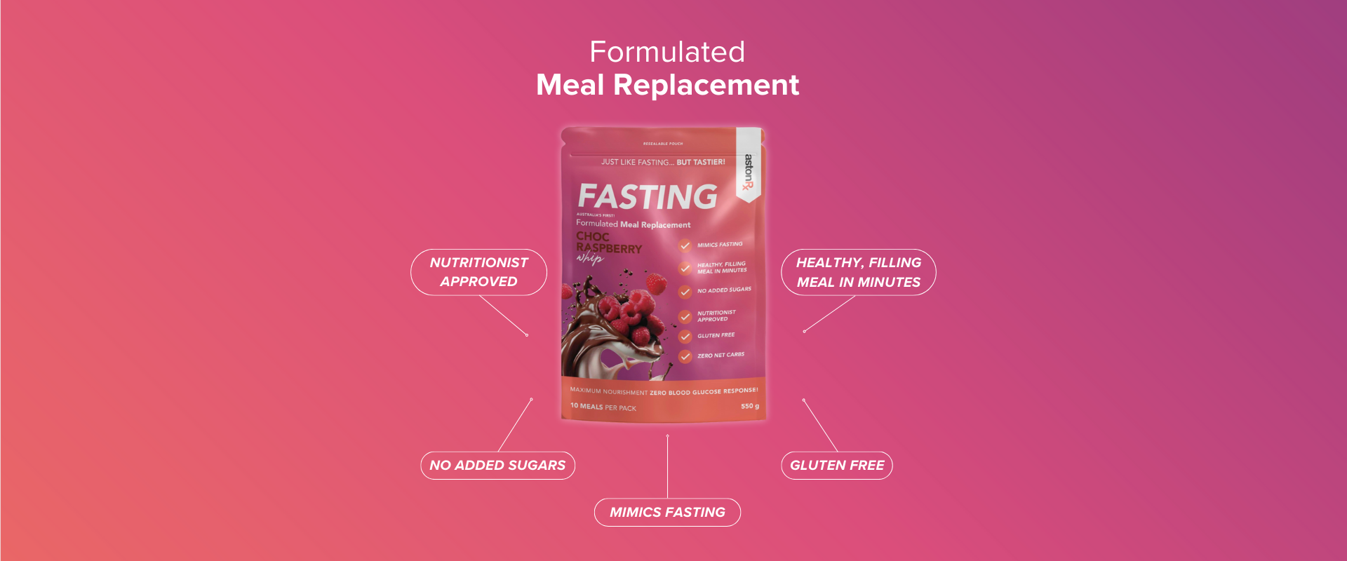 Australia's First - AstonRX FAST! Meal Replacement