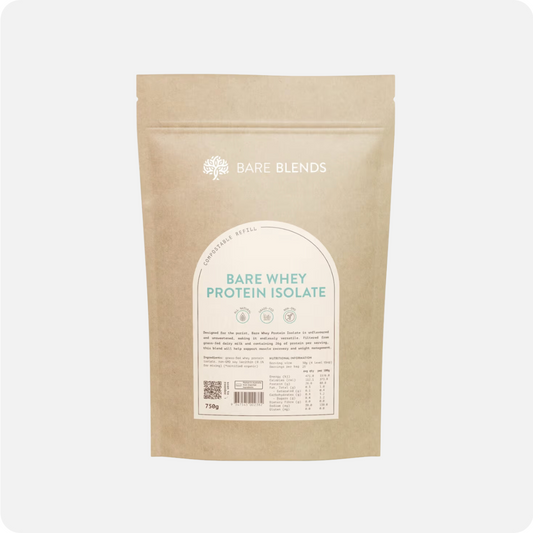 Bare Blends Bare Whey Protein Isolate