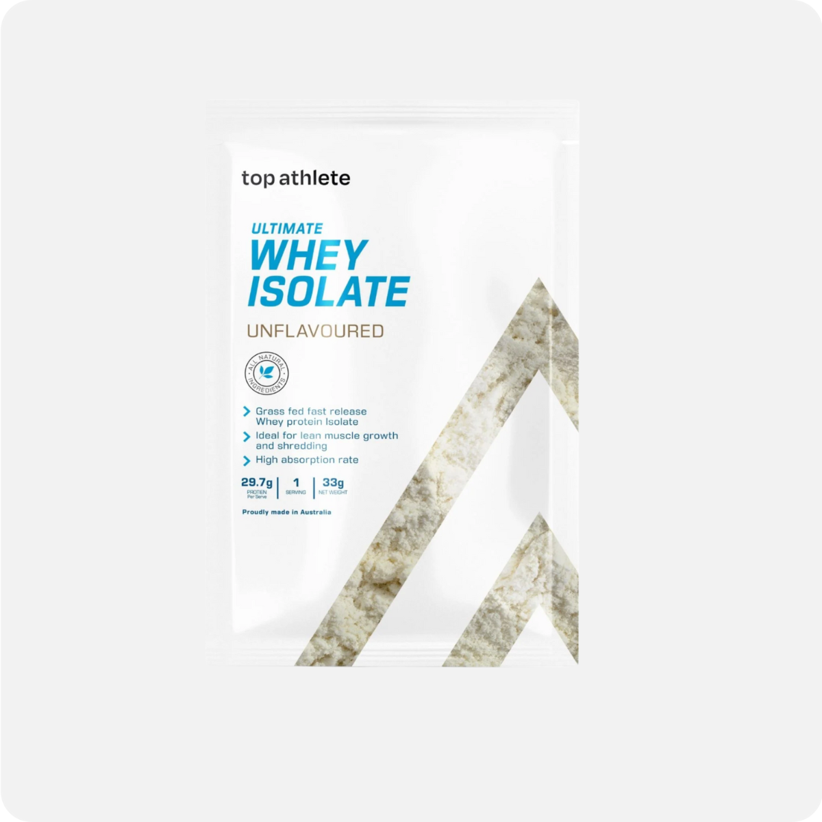 Top Athlete Whey Protein Isolate - Unflavoured