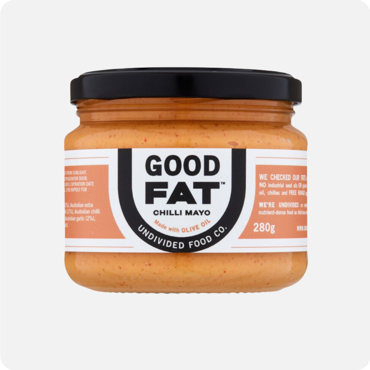 Undivided Food Co Good Fat Chilli Mayonnaise