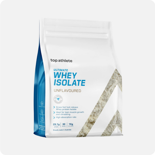 Top Athlete Ultimate Whey Protein Isolate - Unflavoured