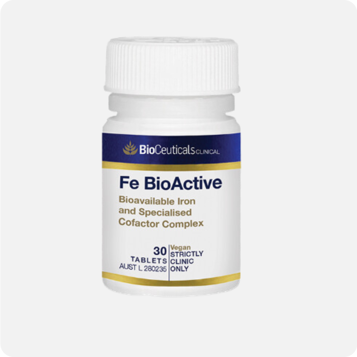 Bioceuticals Fe BioActive 30 tablets