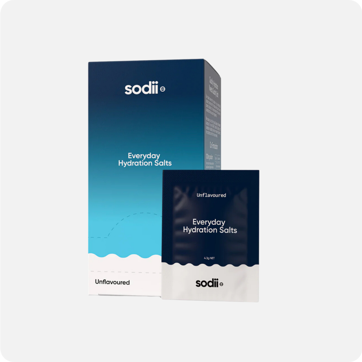 Sodii Raspberry Sodii Everyday Hydration Salts, 30 Sachets.