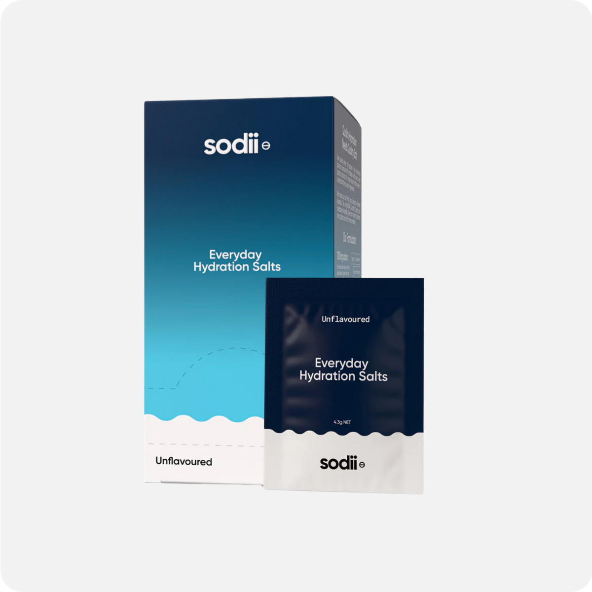 Sodii Everyday Hydration Salts, 30 Sachets.